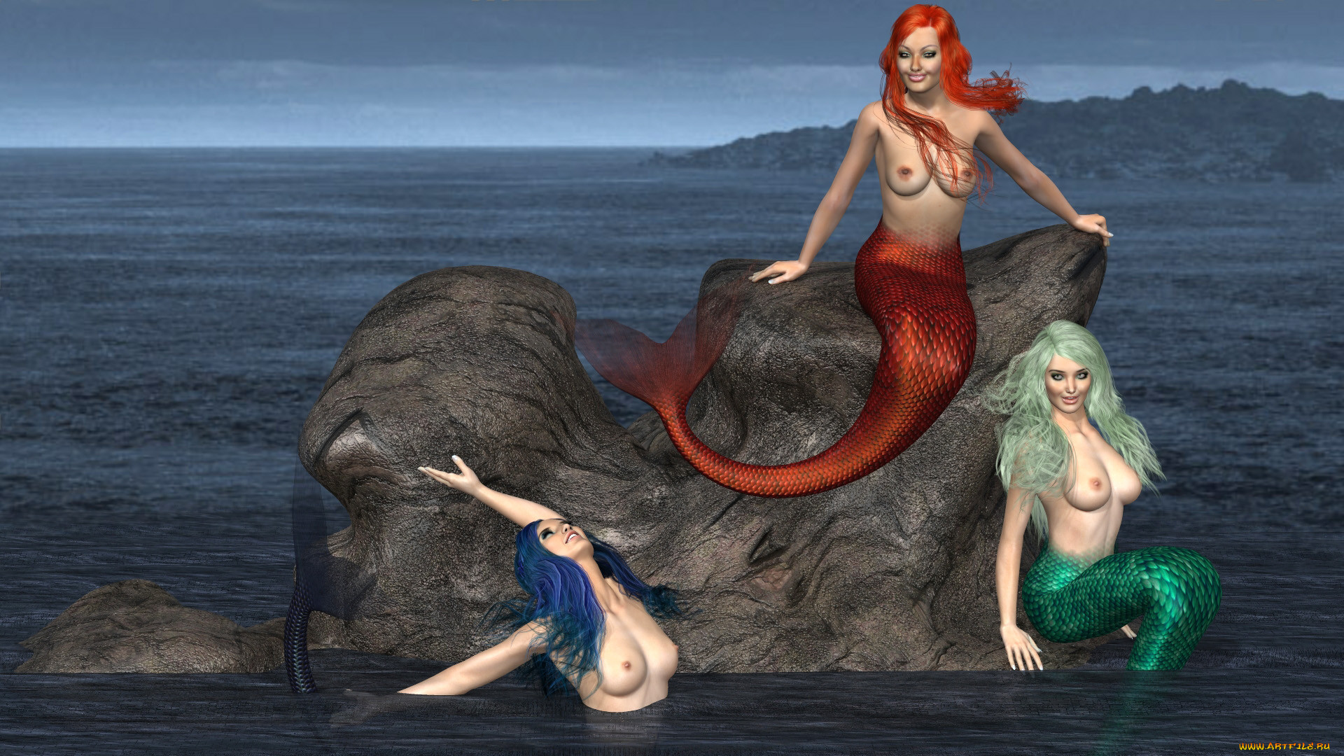 , , mermaids, and, esme, moony, , , chariklo, , , , 